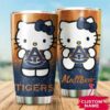 Auburn Tigers Hello Kitty Custom Name Tumbler 3