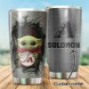 Baby Yoda Love Arizona Diamondbacks Double-walled Stainless Steel 2