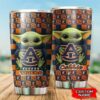 Baby Yoda Love Auburn Tigers Custom Name Tumbler 3