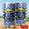 Baby Yoda Love Kentucky Wildcats Custom Name Tumbler 2