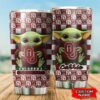 Baby Yoda Love Oklahoma Sooners Custom Name Tumbler 2