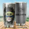 Baby Yoda Love Toronto Blue Jays 08 20 Oz Double-walled Stainless Steel Custom For Baseball-MLB Fans-Tumbler 3