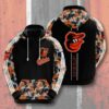 Baltimore Orioles MLB Team Logo Camouflage Style Gift For Fan 3D Hoodi 3