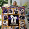 Baltimore Ravens 3D Quilt Blanket 5