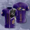 Baltimore Ravens 5 Gift for Fan 3D T Shirt Sweater Zip Hoodie Bomb 2