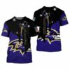 Baltimore Ravens 53 Gift for Fan 3D T Shirt Sweater Zip Hoodie Bom 3