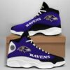 Baltimore Ravens big logo Football Team Sneaker 10 For Lover JD13 2