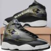 Baltimore Ravens Big logo Football Team Sneaker 5 For Lover JD13 S 2