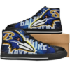 Baltimore Ravens Football 16 Custom Canvas High Top Shoes L98 2