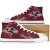 Baltimore Ravens Football 18 Custom Canvas High Top Shoes L98 2