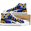 Baltimore Ravens Football 19 Custom Canvas High Top Shoes L98 3