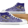 Baltimore Ravens Football 20 Custom Canvas High Top Shoes L98 2