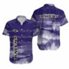 Baltimore Ravens Gift For Fan Hawaiian Graphic Print Short Sleeve 3