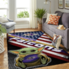 Baltimore Ravens Living Room Area Rug DTTRUG1702023 2