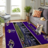 Baltimore Ravens Living Room Area Rug DTTRUG1702027 3