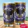 Baltimore Ravens Metallica Custom Name Tumbler 2