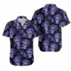 Baltimore Ravens Mystery Skull And Flower Hawaii Shirt and Shorts Summ 2