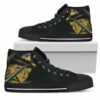 Baltimore Ravens Nightmare Freddy Custom Canvas High Top Shoes L98 2