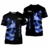 Baltimore Ravens Skull And Butterflies Men’s And Women’s Gift 2