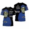 Baltimore Ravens Skull Haters Silence I Kill You Men’s And Women’s 2