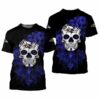 Baltimore Ravens Sugar Skull Men’s And Women’s Gift For Fan 3D 2