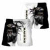 Baltimore Ravens Summer Beach Shorts Model 4 2