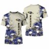 Baltimore Ravens Team Limited Edition All Team Skulls Roses Gi 2