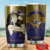 Baltimore Ravens Wonder Woman Custom Name Tumbler 3