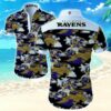 Beach Shirt Baltimore Ravens Hawaiian Shirt 3