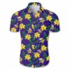 Beach Shirt minnesota vikings tropical flower hawaiian shirt 3