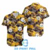 Beach Shirt Pittsburgh Steelers Coconut Tree Hawaii 3D Shirt 4