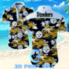 Beach Shirt Pittsburgh Steelers Hawaiian Shirt Summer Button Up For Fans 3