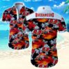 Beach Shirt Tampa Bay Buccaneers Hawaiian Shirt Summer Button Up For Fans 5