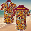 Beach Shirt Washington Redskins Hawaiian Shirt Summer Button Up For Fans 3