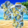 Best Los Angeles Chargers Hawaiian Aloha Shirt For Awesome Fans 2