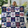 Buffalo Bills 3D Customized Quilt Blanket 5