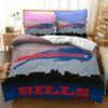 Buffalo Bills City View Bedding Set 3PCS Duvet Cover Pillowcases Comforter Cover 2