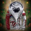 Buffalo Bills Fleece Jacket 3D Graphic balls 3