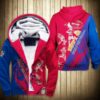 Buffalo Bills Fleece Jacket 3D Graphic Cartoon player 2