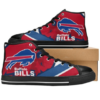 Buffalo Bills Football 3 Custom Canvas High Top Shoes L98 2