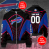 Buffalo Bills Personalized BB Bomber Jacket 3