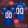 Buffalo Bills Personalized BB Short Sleeve Dress Shirt 2