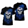 Buffalo Bills Sugar Skull Men’s And Women’s Gift For Fan 3D T 3