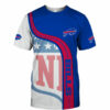 Buffalo Bills T-shirt 3D summer Short Sleeve gift for fan 3