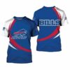 Buffalo Bills T-shirt curve Style gift for men 3