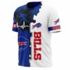 Buffalo Bills T-shirt graphic heart ECG line 3