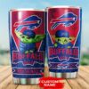 Buffalo Bills Tumbler Baby Yoda 10 custom name 3