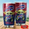 Buffalo Bills Yoda Custom Name Tumbler 2