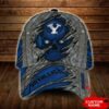 BYU Cougars 3D Cap NCAA1 & MTLC BAND CUSTOM NAME 04 M3TTT0188 2