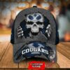 BYU Cougars 3D Cap SKULL NCAA Custom Name 06 M3HTN0333 2